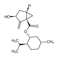 (1R,3S,5S)-3-Hydroxy-2-methylene-bicyclo[3.1.0]hexane-1-carboxylic acid (1R,2S,5R)-2-isopropyl-5-methyl-cyclohexyl ester 101046-89-3