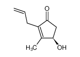 (R)-4-hydroxy-3-methyl-2-(2-propenyl)-2-cyclopenten-1-one 54225-47-7