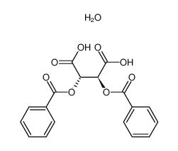 (+)-Dibenzoyl-D-tartaric acid monohydrate 80822-15-7