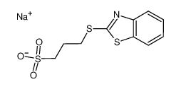 49625-94-7 3-(苯并噻唑-2-巯基)丙烷磺酸钠