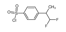 4-(1,1-difluoropropan-2-yl)benzenesulfonyl chloride 98%