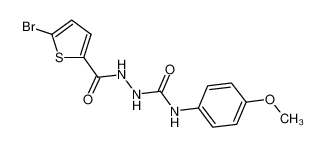 525597-98-2 structure, C13H12BrN3O3S