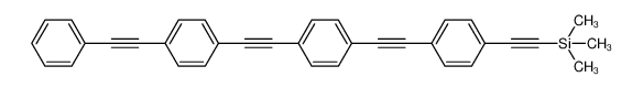 484067-45-0 三甲基((4-((4-((4-(苯基乙炔)苯基)乙炔)苯基)乙炔)苯基)乙炔)硅烷
