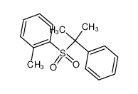 o-tolyl 2-phenyl-2-propyl sulfone 102211-94-9