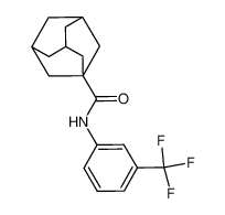 N-[3-(trifluoromethyl)phenyl]adamantane-1-carboxamide