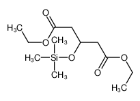 diethyl 3-trimethylsilyloxypentanedioate 91424-41-8