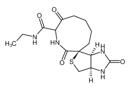 (3aS,4S,6aR)-N-(2-氨基乙基)六氢-2-氧代-1H-噻吩并[3,4-d]咪唑-4-戊酰胺图片