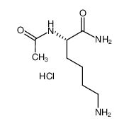 (2S)-2-(乙酰氨基)-6-氨基-己酰胺盐酸盐(1:1)
