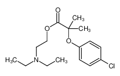 56135-48-9 2-(diethylamino)ethyl 2-(4-chlorophenoxy)-2-methylpropanoate