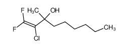 141583-91-7 2-chloro-1,1-difluoro-3-methyl-1-nonen-3-ol