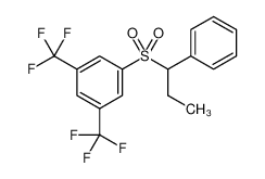917481-53-9 Benzene, 1-[(1-phenylpropyl)sulfonyl]-3,5-bis(trifluoromethyl)-