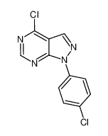 4-氯-1-(4-氯苯基)-1H-吡唑并[3,4-d]嘧啶