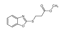 Methyl 3-(2-Benzoxazolylthio)propionate 107235-88-1