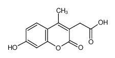 7-羟基-4-甲基-3-香豆素乙酸