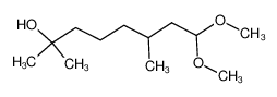 8,8-Dimethoxy-2,6-dimethyloctan-2-ol 141-92-4