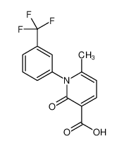 6-methyl-2-oxo-1-[3-(trifluoromethyl)phenyl]pyridine-3-carboxylic acid 694479-56-6