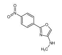 N-methyl-2-(4-nitrophenyl)-1,3-oxazol-4-amine 791000-96-9
