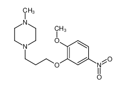 1-(3-(2-甲氧基-5-硝基苯氧基)丙基)-4-甲基哌嗪