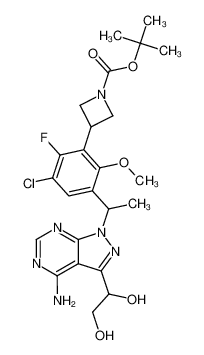 1426699-51-5 structure, C24H30ClFN6O5