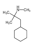 1-cyclohexyl-N,2-dimethylpropan-2-amine 5368-87-6