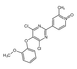 370105-35-4 4,6-dichloro-5(2-methoxy-phenoxy-2(2-methyl-1-oxy