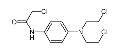N-[4-[bis(2-chloroethyl)amino]phenyl]-2-chloroacetamide 64977-03-3