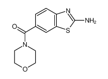 (2-amino-1,3-benzothiazol-6-yl)-morpholin-4-ylmethanone