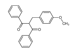 2-(4-methoxybenzyl)-1,3-diphenylpropane-1,3-dione 29045-01-0