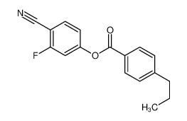 (4-cyano-3-fluorophenyl) 4-propylbenzoate 86776-51-4