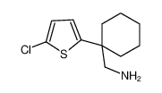 1-[1-(5-Chloro-2-thienyl)cyclohexyl]methanamine