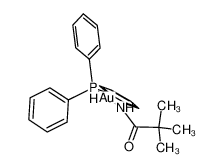 117199-32-3 N-(triphenylphosphinegold)pivaloylamide