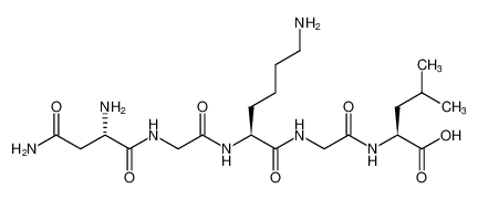 L-Leucine, L-asparaginylglycyl-L-lysylglycyl-