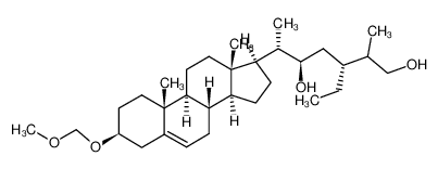 106350-98-5 (3R,5R,6S)-3-ethyl-6-((3S,8S,9S,10R,13S,14S,17R)-3-(methoxymethoxy)-10,13-dimethyl-2,3,4,7,8,9,10,11,12,13,14,15,16,17-tetradecahydro-1H-cyclopenta[a]phenanthren-17-yl)-2-methylheptane-1,5-diol