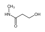3-Hydroxy-N-methylpropanamide 6830-81-5