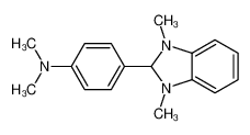 4-(2,3-Dihydro-1,3-dimethyl-1H-benzimidazol-2-yl)-N,N-dimethylbenzenamine