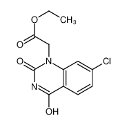 ethyl 2-(7-chloro-2,4-dioxoquinazolin-1-yl)acetate 112733-45-6