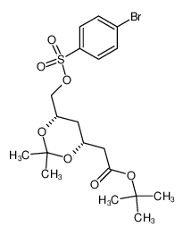141942-88-3 structure, C19H27BrO7S