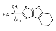 2-tert-butyl-4,5,6,7-tetrahydro-9λ4-benzo[d][1,2]dithiolo[1,5-b][1,2]oxathiole