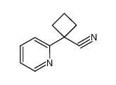 1-pyridin-2-ylcyclobutane-1-carbonitrile 485828-46-4