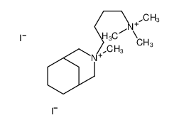 trimethyl-[4-(3-methyl-3-azoniabicyclo[3.3.1]nonan-3-yl)butyl]azanium,diiodide 64058-12-4