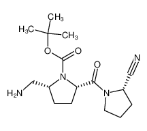 (2R,5S)-2-Aminomethyl-5-((S)-2-cyano-pyrrolidine-1-carbonyl)-pyrrolidine-1-carboxylic acid tert-butyl ester 896734-01-3