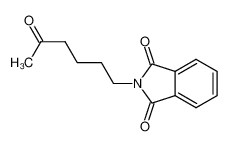 2-(5-oxohexyl)isoindole-1,3-dione 71510-41-3