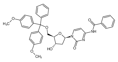 N4-苯甲酰基-5′-O-(4,4′-二甲氧基三苯基)-2′-脱氧胞苷