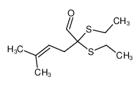 2,2-bis(ethylthio)-5-methyl-4-hexenal