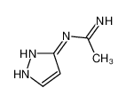N'-(1H-pyrazol-5-yl)ethanimidamide 51247-95-1