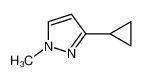 3-cyclopropyl-1-methylpyrazole 1053163-67-9