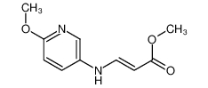 methyl 3-[(6-methoxypyridin-3-yl)amino]prop-2-enoate 405937-76-0