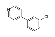 4-(3-chlorophenyl)pyridine 5957-92-6