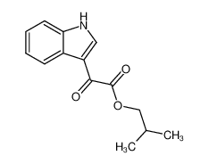 isobutyl 3-indolylglyoxylate 62995-56-6