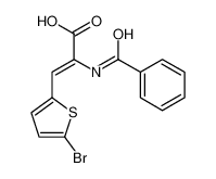 2-benzamido-3-(5-bromothiophen-2-yl)prop-2-enoic acid 88991-27-9